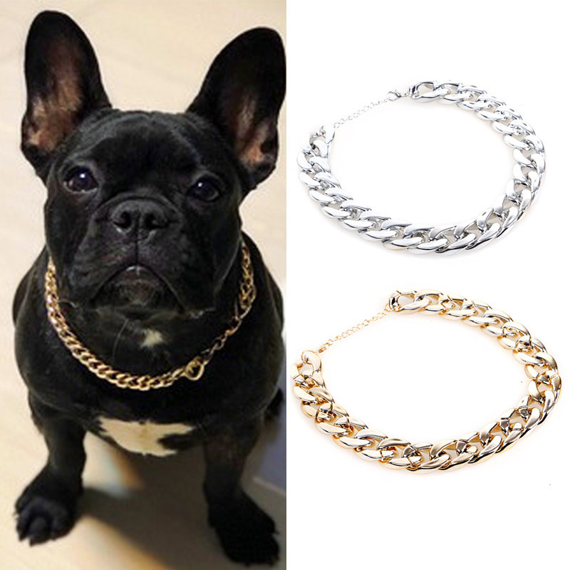 french bulldog gold necklace